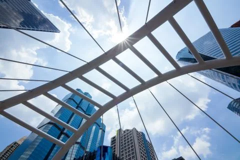 Sathorn Bridge Stock Photos