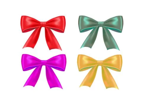 Satin bow イラスト素材