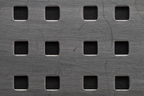 Satin Metal Background, Square Pattern Stock-Fotos