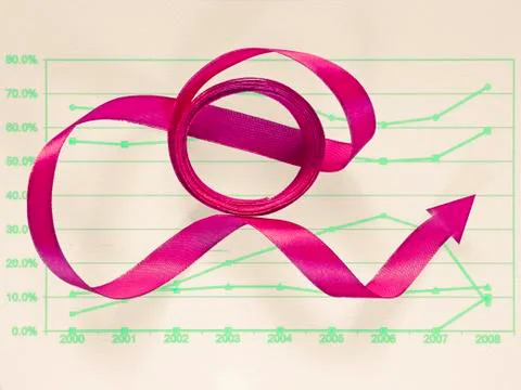 Satin ribbon Stock Illustration