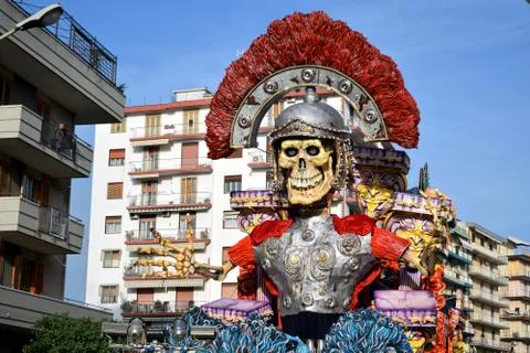 Satirical float Fotos Stock