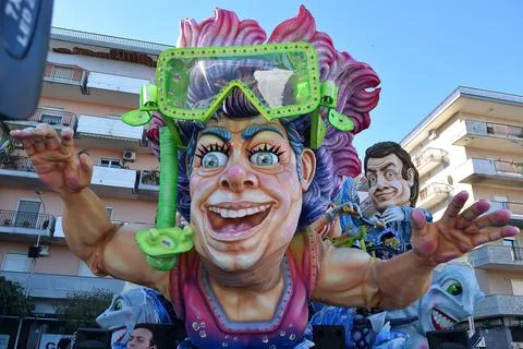 Satirical float Stock Photos