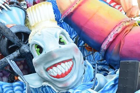 Satirical float Stock Photos