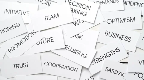 Satisfaction and cloud of business concepts Stock Footage 66178097
