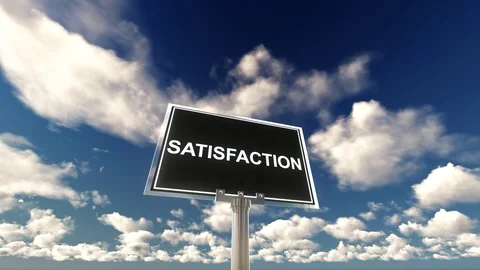 Satisfaction Concept Stock Footage 95673789