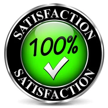 Satisfaction icon Stock Illustration
