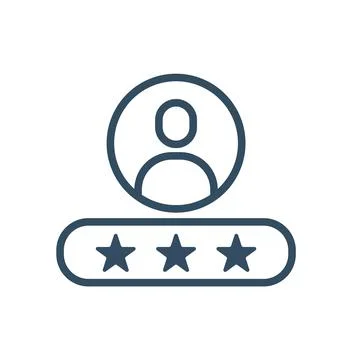 Satisfaction icon for web, mobile and infographics. Vector dark grey icon iso Stock Illustration