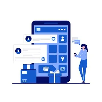 Satisfaction of service, customer feedback, choose people rating, review co.. Stock Illustration
