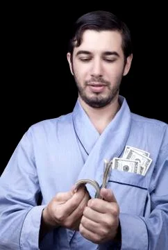 Satisfied bum Stock Photos