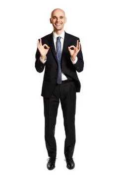 Satisfied Man Stock Photos