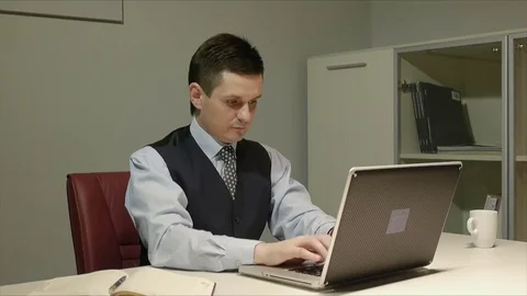 Satisfied with the work done Stock Footage 70657939