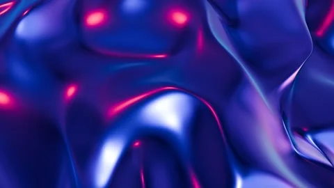 Satisfying holographic abstract loop animation Stock Footage 276488538