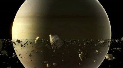 Satrun rings Stock-Footage 532940