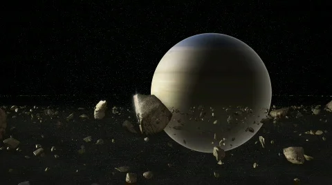 Satrun rings Stock-Footage 533028