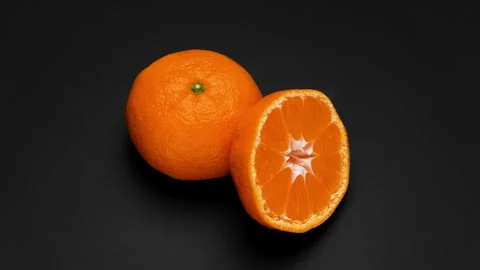 Satsuma mandarin Video stock 318773603