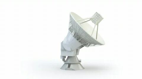 Sattelite antena Stock Footage 722782