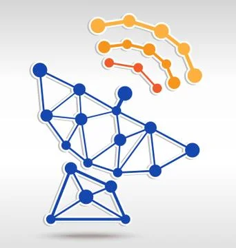 Sattelite Stock Illustration