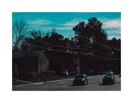 Saturated Blue Sky Stock Photos