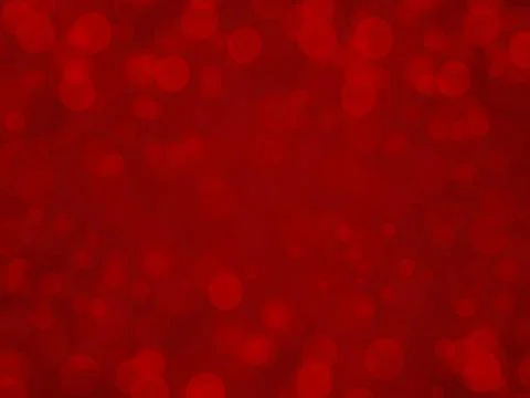 Saturated red abstract bokeh background Illustrazione stock