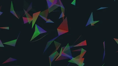 Saturated RGB space.Abstract plexus background for different events and projects Stock Footage 79254062