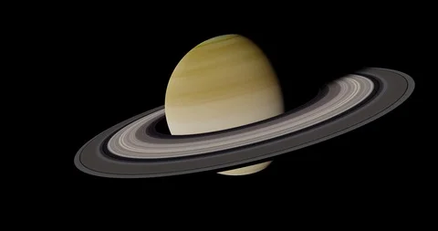 Saturn 8k Stock Footage 121352158