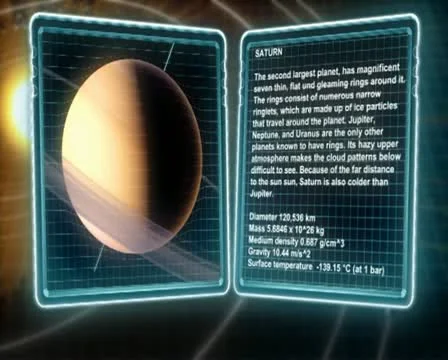 SATURN Vídeo Stock 12806347