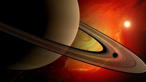 Saturn Stock Footage 103189865