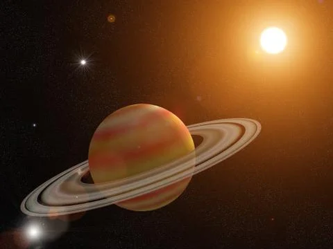 Saturn Stock Illustration
