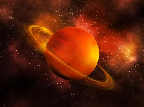 Saturn Stock Illustration