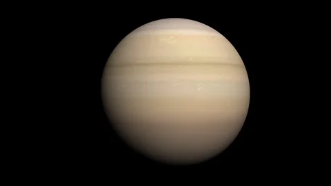 Saturn. Looped Stock Footage 88433808