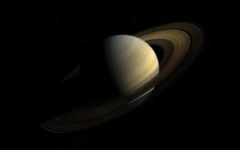 Saturn. Stock Photos