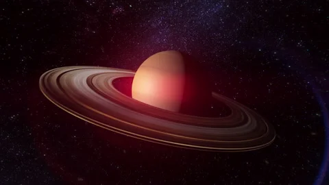 Saturn Planet Stock Footage 212047211