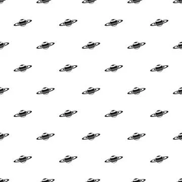 Saturn rings pattern vector Illustrazione stock