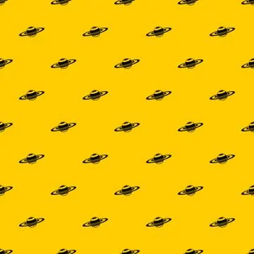 Saturn rings pattern vector 库存插图