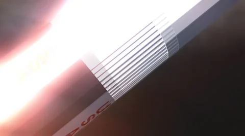 Saturn Rocket Through the Clouds, Version #2 Video stock 33255588