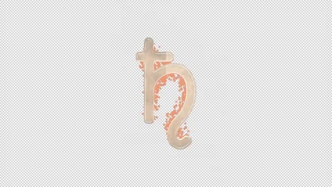 Saturn. Solar System Planets Animated 3D Symbol. Stock Footage 163541850