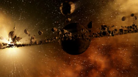 Saturn Space Planet 스톡 동영상 36109015