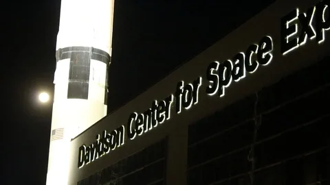 Saturn V Rocket at US Space and Rocket Center Stock Footage 101481505