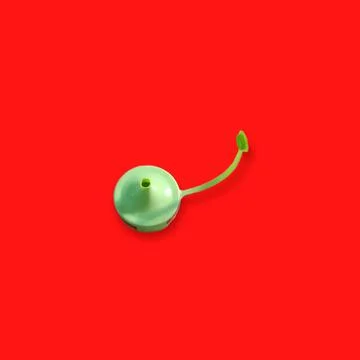 Sauce bottle cap on a white background Stock Photos