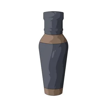 Sauce bottle illustration Stock Illustration