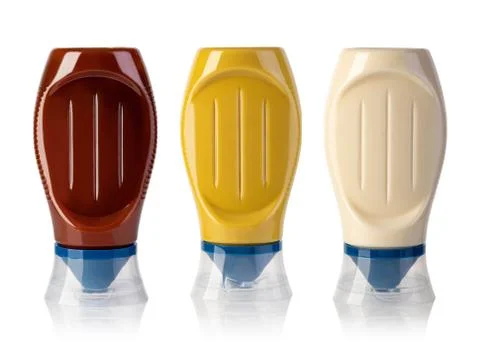 Sauce bottle Stock Photos