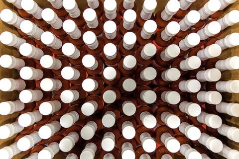 Sauce Caps Stock Photos
