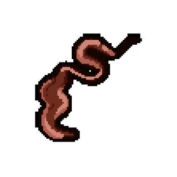 Sauce chocolate drip sause pixel art vector illustration Stock Illustration
