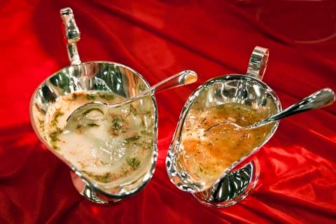 Sauce pair Foto stock