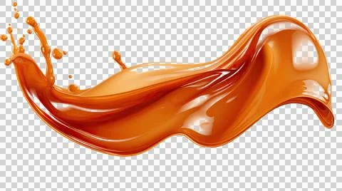 Sauce splash element Stock Illustration