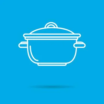 Saucepan icon Stock-Illustration