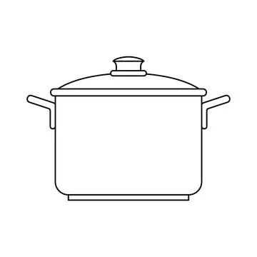 Saucepan icon Stock Illustration