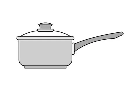 Saucepan icon Stock Illustration