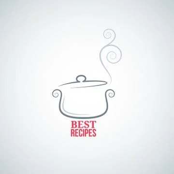 Saucepan ornament background Stock Illustration