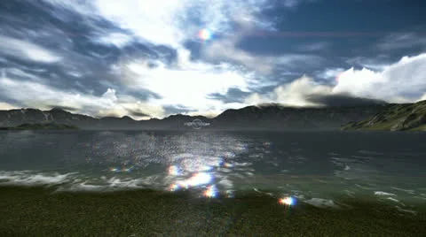 Saucer translucent Stock Footage